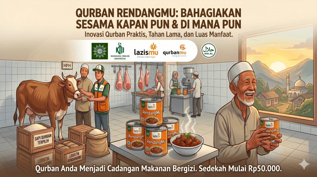 Qurban RendangMu: Bahagiakan Sesama Kapan Pun dan Di Mana Pun